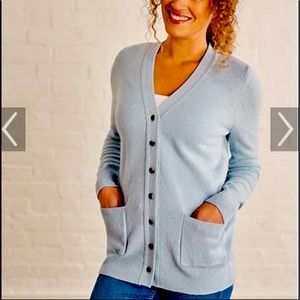 100% wool cardigan